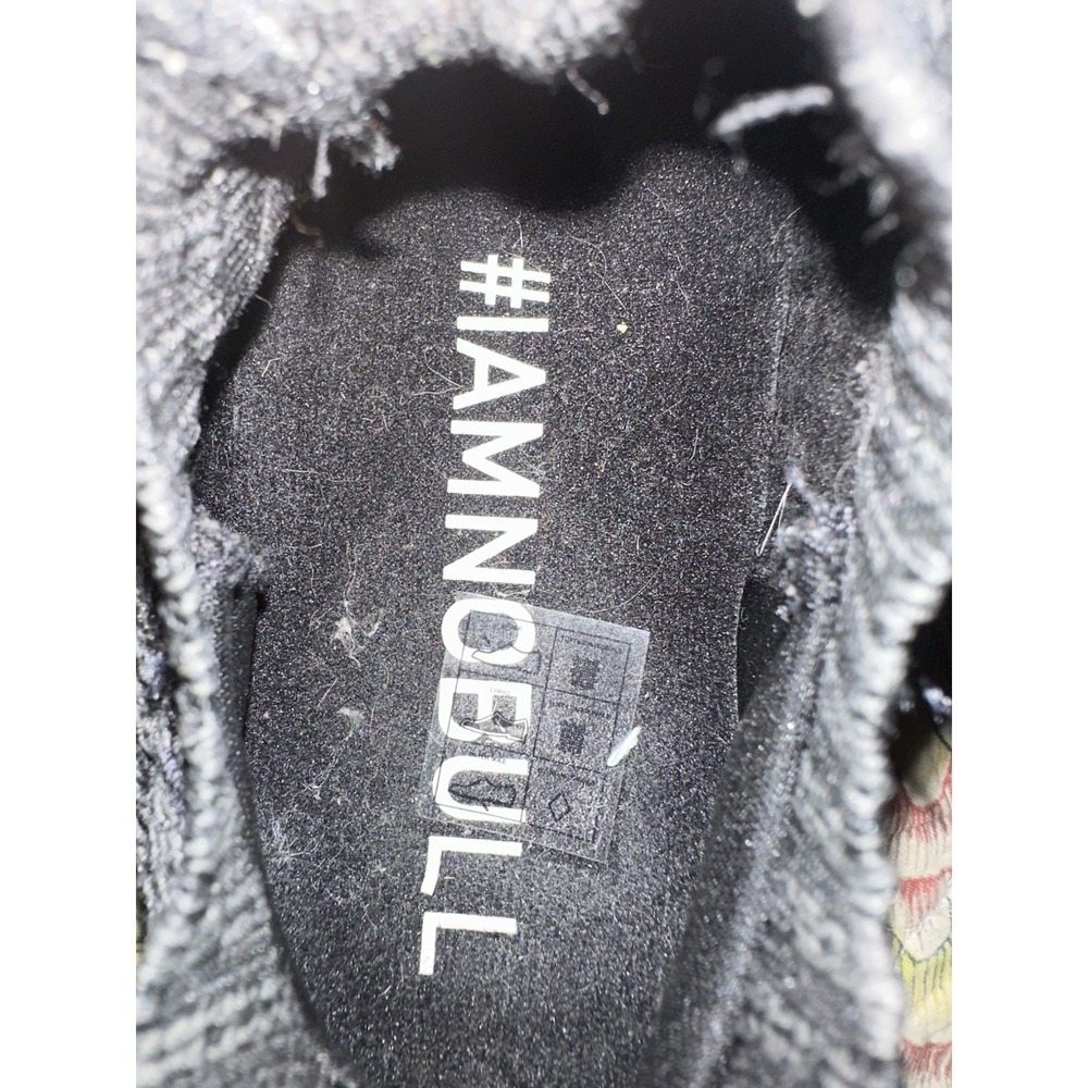 No Bull Diamond Black Ivy Knit Runners Shoes - Women's 6.5 or Men's 5 **EUC** - Picture 6 of 6